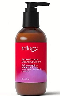 Krem oczyszczający do twarzy z aktywnymi enzymami - Trilogy Active Enzyme Cleanser Cream — Zdjęcie N1