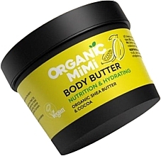 Odżywcze i nawilżające masło do ciała Shea & Cocoa - Organic Mimi Body Butter Nutrition & Hydrating Shea & Cocoa — Zdjęcie N1