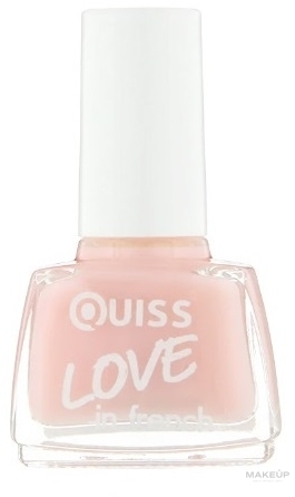 Lakier do paznokci - Quiss Love In French Nail Polish — Zdjęcie 01