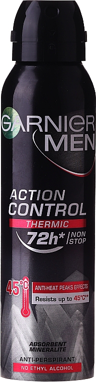 Antyperspirant w sprayu dla mężczyzn - Garnier Mineral Men Deodorant Action Control — Zdjęcie N1