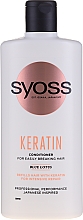 Kup Odżywka do włosów zniszczonych i łamliwych - Syoss Keratin Hair Perfection Conditioner Blue Lotus