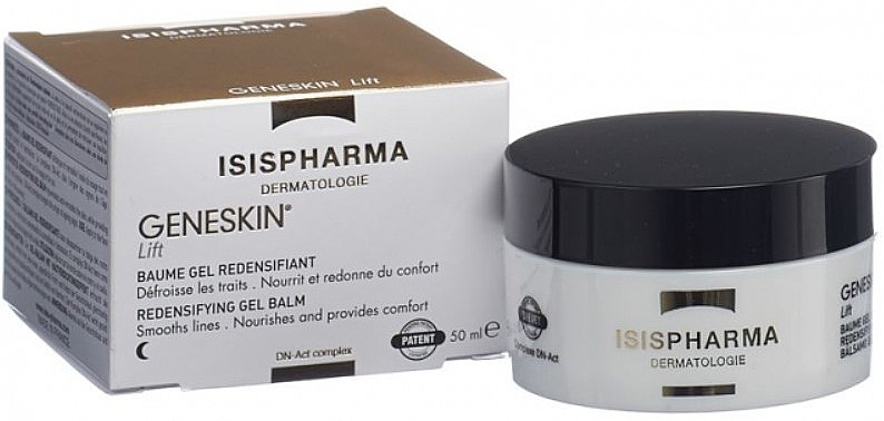 Wzmacniający żel-balsam do nocnej pielęgnacji skóry - Isispharma Geneskin Lift Redensifying Gel Balm — Zdjęcie N1