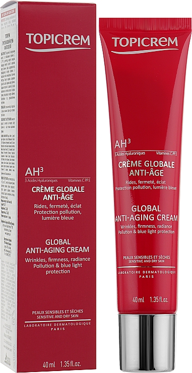 Przeciwstarzeniowy krem ​​do twarzy - Topicrem Global Anti-Aging Cream — Zdjęcie N2