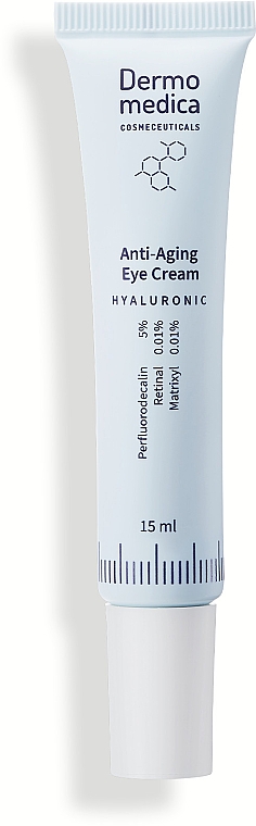 Przeciwzmarszczkowy krem ​​pod oczy - Dermomedica Hyaluronic Anti-Aging Eye Cream — Zdjęcie N1
