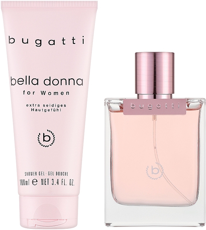 Bugatti Bella Donna Eau - Zestaw (edp/60 ml + sh/gel/100 ml) — Zdjęcie N2