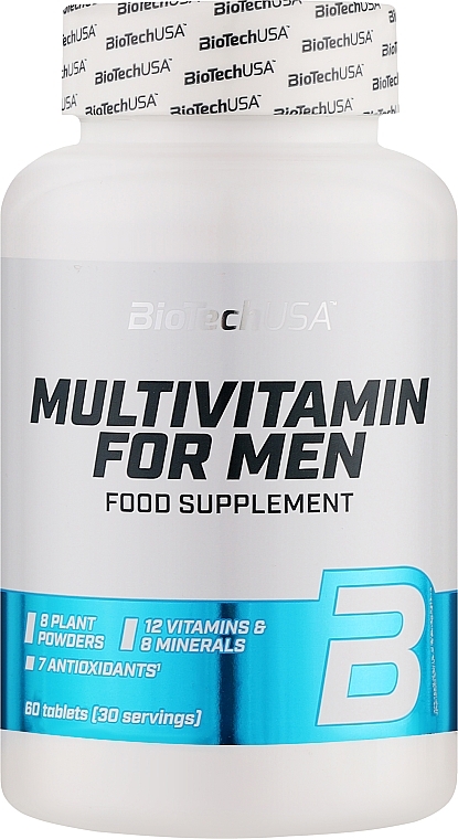 Kompleks witamin dla mężczyzn - BiotechUSA Multivitamin for Men — Zdjęcie N1