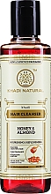 Kup Naturalny szampon ziołowy Miód i migdały - Khadi Natural Ayurvedic Honey & Almond Hair Cleanser