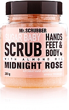 Cukrowy peeling do ciała - Mr.Scrubber Sugar Baby Midnight Rose Hands Feet & Body Scrub — Zdjęcie N1