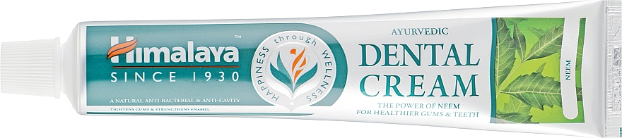 Pasta do zębów z ekstraktem z neem - Himalaya Herbals Dental Cream Power of Neem — Zdjęcie N2