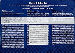 Zestaw - The Bluebeards Revenge Shower & Styling Set (h/spray/300ml + shm/300ml + cond/300ml) — Zdjęcie N4