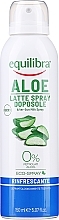 Kup Odświeżające mleczko w sprayu po opalaniu - Equilibra Sun Aloe After Sun Milk Refreshing Spray 