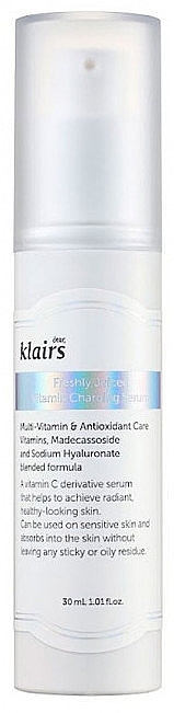 Witaminowe serum do twarzy - Klairs Freshly Juiced Vitamin Charging Serum (próbka) — Zdjęcie N1