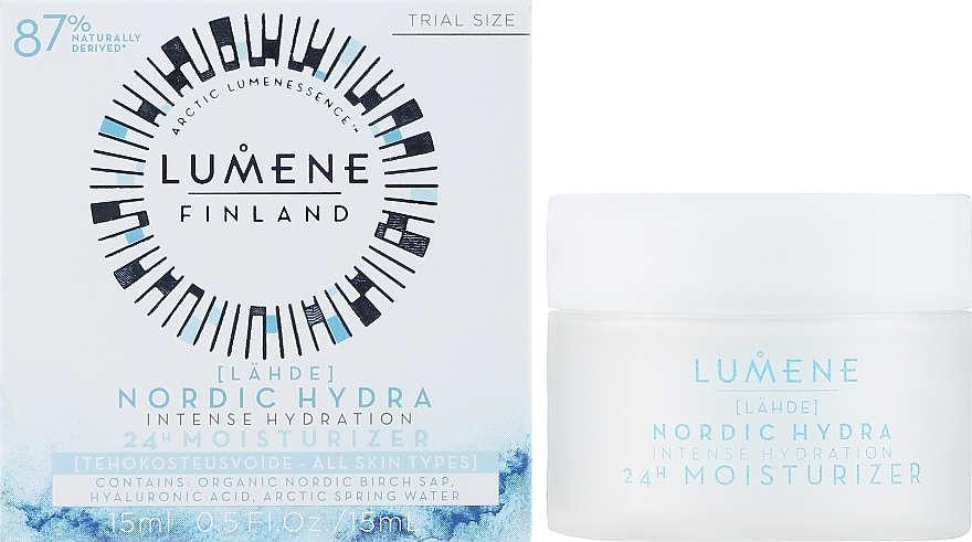 PREZENT! Krem do twarzy - Lumene Finland Nordic Hydra Intense Hydration 24h Moisturizer  — Zdjęcie N1