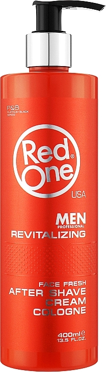 Perfumowany krem po goleniu - RedOne Aftershave Cream Cologne Revitalizing — Zdjęcie N1