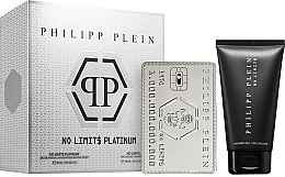 Kup Philipp Plein No Limits Platinum - Zestaw (edp/90ml + sh/gel/150ml)