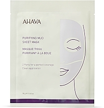 Kup Oczyszczająca maseczka ​​w płachcie do twarzy - Ahava Purifying Mud Sheet Mask