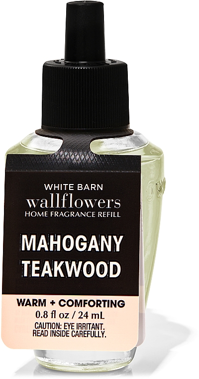 Bath & Body Works Mahogany Teakwood Wallflowers Fragrance - Dyfuzor zapachowy (wymienny wkład) — Zdjęcie N1