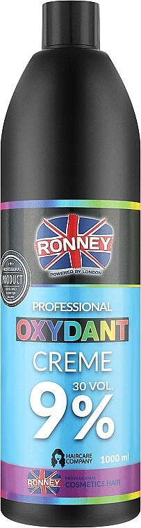 Emulsja utleniająca w kremie do rozjaśniania i farbowania włosów 9% - Ronney Professional Oxidant Creme  — Zdjęcie N3