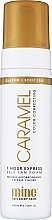 Pianka samoopalająca na bazie karmelu Efekt złotej skóry - MineTan Caramel Self Tan Foam — Zdjęcie N1