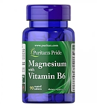 Kup Suplement diety Magnez i B6 - Puritan's Pride Magnesium with Vitamin B6