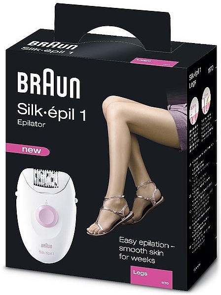 Depilator - Braun Silk-epil 1 SE 1170