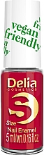 Kup Wegański lakier do paznokci - Delia Cosmetics S-Size Vegan Friendly Nail Enamel