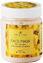 Kup Maseczka do cery tłustej z ekstraktem z akacji - Hristina Cosmetics Acacia Extract Face Mask