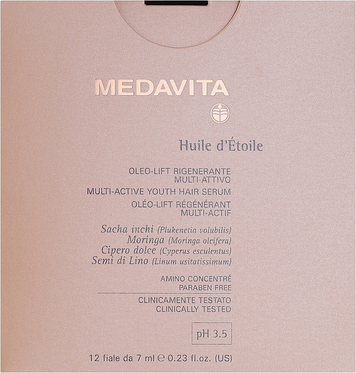 Serum do włosów w ampułkach - Medavita Huile D'Etoile Hair Serum — Zdjęcie N1