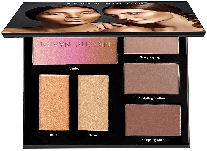 Paleta do konturowania twarzy - Kevyn Aucoin The Art Of Sculpting And Defining Volume III — Zdjęcie N2