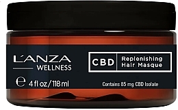 Rewitalizująca maska do włosów - L'anza Healing Wellness CBD Replenishing Hair Mask — Zdjęcie N2
