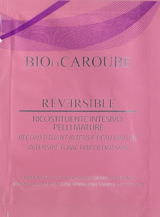 Intensywnie rewitalizujący krem do skóry dojrzałej - Bio et Caroube Reversible Intensive Restorative Treatment For Mature Skin (próbka) — Zdjęcie N1