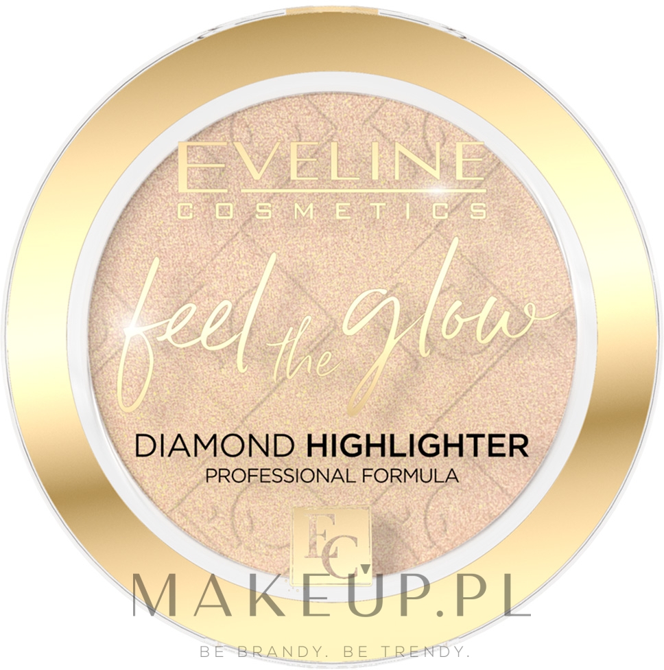 Rozświetlacz - Eveline Cosmetics Feel The Glow Diamond Highlighter — Zdjęcie 01