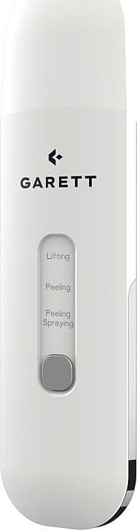 Urządzenie do peelingu kawitacyjnego, białe - Garett Beauty Breeze Scrub — Zdjęcie N2