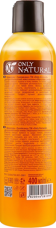 Szampon, Tropicana - Only Natural — Zdjęcie N4