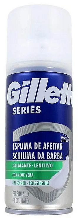 Pianka do golenia - Gillette Series Sensitive Aloe Vera — Zdjęcie N1
