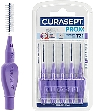 Kup Szczoteczki międzyzębowe 2,1 mm, 5 szt., fioletowe - Curaprox Curasept Proxi Treatment T21 Purple
