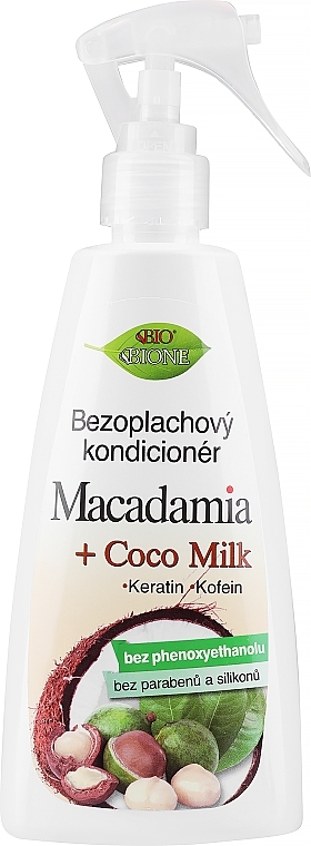 Odżywka bez spłukiwania - Bione Cosmetics Macadamia + Coco Milk — Zdjęcie N1