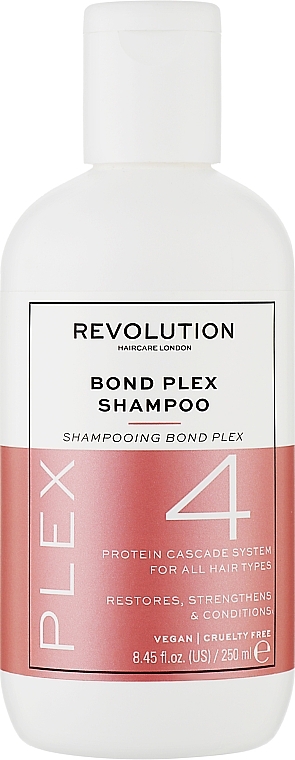 Wygładzający szampon do włosów suchych Makadamia - Makeup Revolution Plex 4 Bond Plex shampoo — Zdjęcie N1