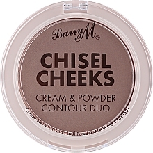 Kup Paleta do konturowania - Barry M Chisel Cheeks Cream & Powder Contour Duo