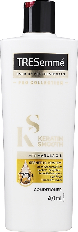 Wygładzająca odżywka do włosów z olejem marula - Tresemme Keratin Smooth Conditioner — Zdjęcie N1