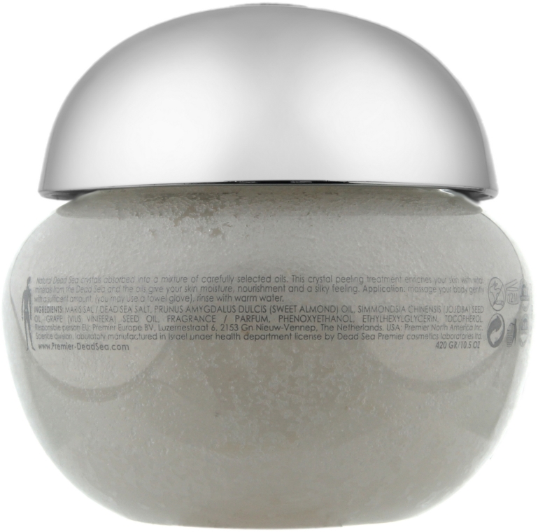 Peeling solny Srebrny - Premier Aromatic Mineral Body Treatment (Salt Scrub Silver) — Zdjęcie N2