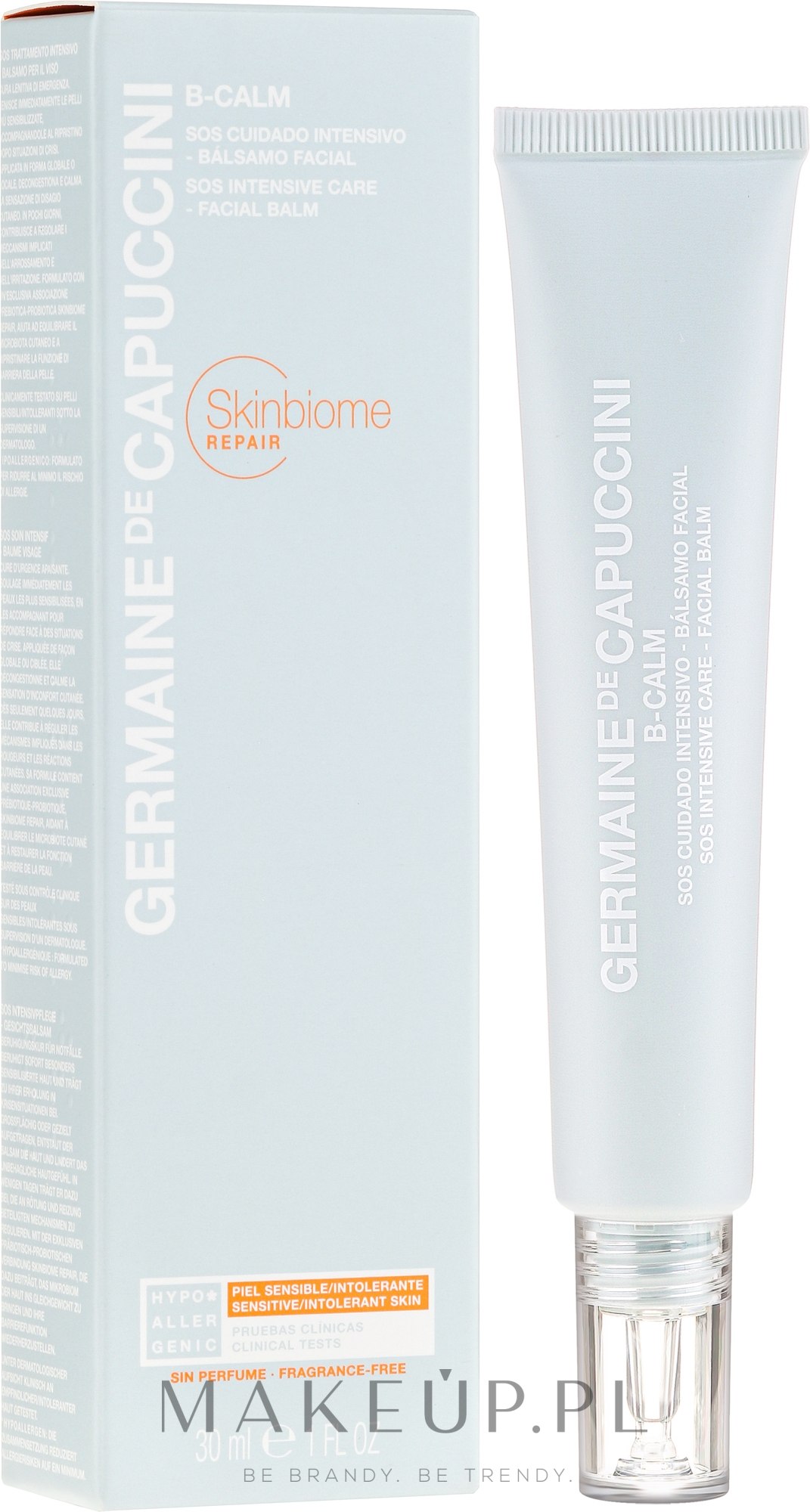 Intensywne serum do twarzy SOS - Germaine de Capuccini B-Calm SOS Intensive Care Facial Balm — Zdjęcie 30 ml