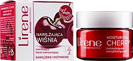 Lekki krem nawilżający do twarzy Wiśnia i cytryna - Lirene Moisture and Nourishment Moisturizing and Refreshing Light Cream — Zdjęcie N2