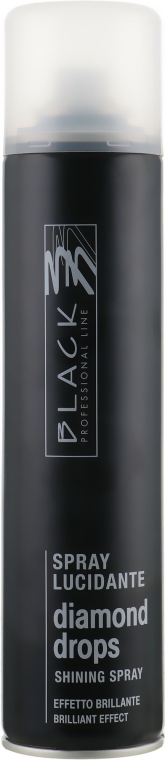 Nabłyszczacz w sprayu do włosów Diamentowe krople - Black Professional Line — Zdjęcie N1