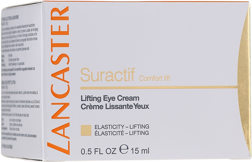 Liftingujący krem pod oczy - Lancaster Suractif Comfort Lift Lifting Eye Cream