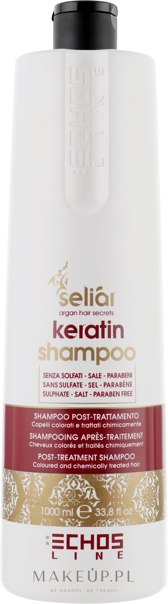 Szampon do włosów - Echosline Seliar Keratin Shampoo  — Zdjęcie 1000 ml