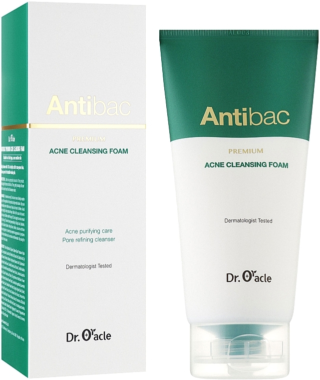 Pianka do mycia - Dr. Oracle Antibac Premium Acne Cleansing Foam — Zdjęcie N2