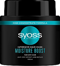 Kup Maska do suchych i osłabionych włosów - Syoss Moisture Boost Intensive Hair Mask