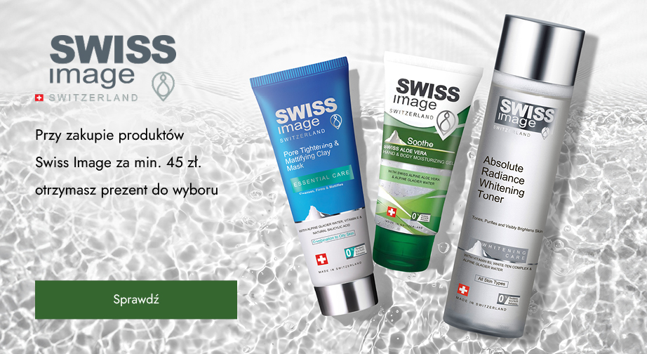 Przy zakupie produktów Swiss Image za min. 45 zł otrzymasz prezent do wyboru.