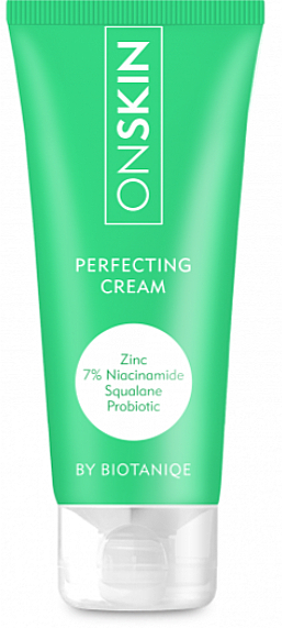 Krem do twarzy przeciw niedoskonałościom - Biotaniqe OnSkin Perfecting Cream — Zdjęcie N1